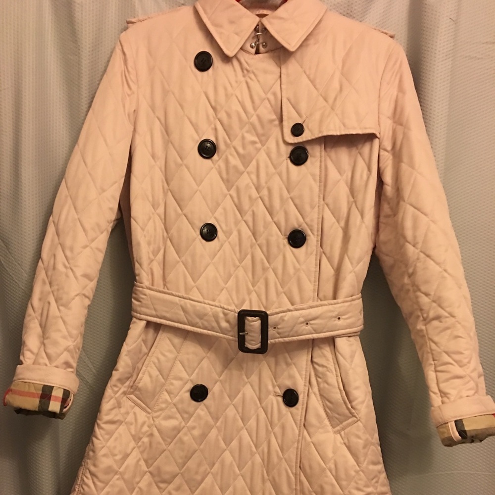 Burberry Quilted Trench Coat/Jacket Mid-length
